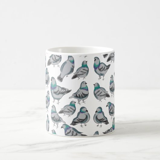 Taubenfestung Kaffeetasse (Mittel)