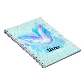 Taubenfliegendes Notizbuch Notizblock (Rechte Seite)