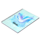 Taubenfliegendes Notizbuch Notizblock (Linke Seite)