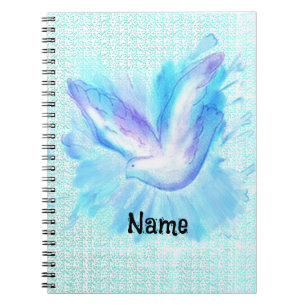 Taubenfliegendes Notizbuch Notizblock