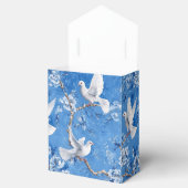 Taubenflüster, botanisch blau, geschenkschachtel (Geöffnet)