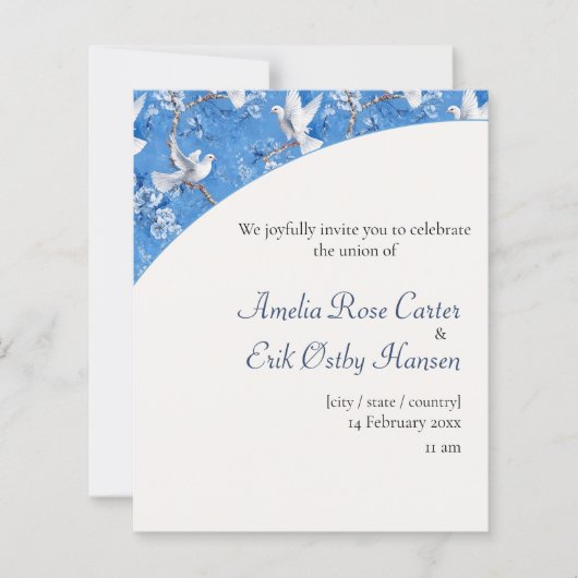 Taubenflüster, Hochzeit (Vorderseite)