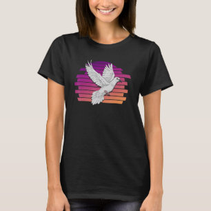 Taubengeflügel-Vogeltaube 1 T-Shirt