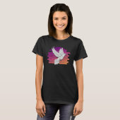 Taubengeflügel-Vogeltaube 1 T-Shirt (Vorne ganz)