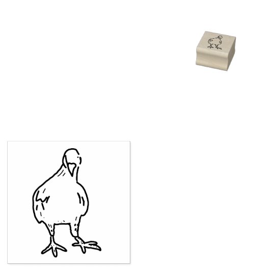 Taubenkautschuk-Briefmarke, Stadtvogel Gummistempel (Stempel)