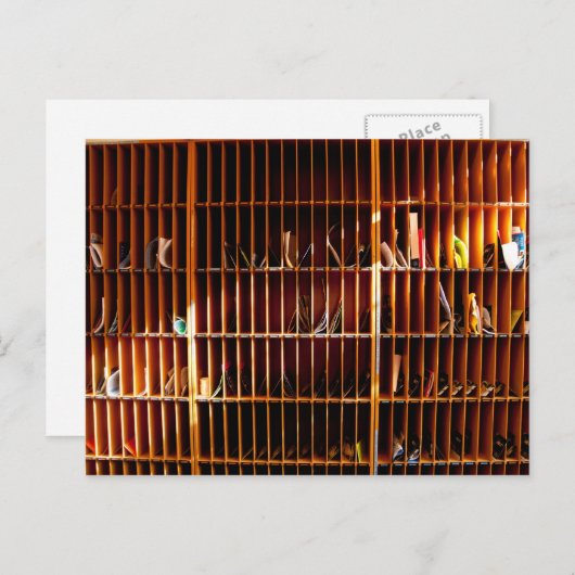 Taubenloch in der Informatik Postkarte (Vorne/Hinten)