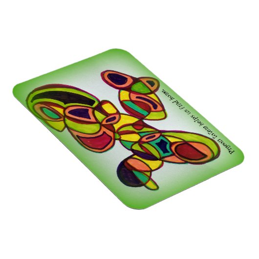 Taubenmagnet Magnet (Rechte Seite)