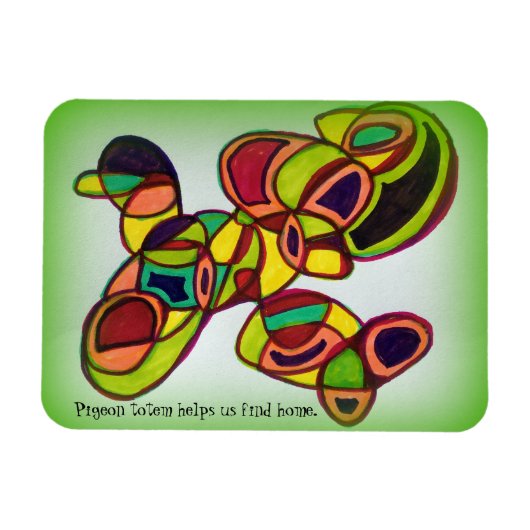 Taubenmagnet Magnet (Horizontal)