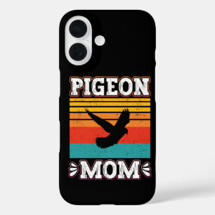 Taubenmutter Vogel Fliegen Tier Süße Tauben Retro iPhone 16 Hülle