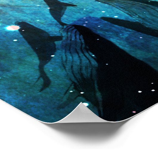 Taubenozean Poster (Ecke)