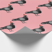 Taubenpackpapier Geschenkpapier (Ecke)