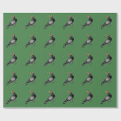 Taubenpackpapier Geschenkpapier (Flach)