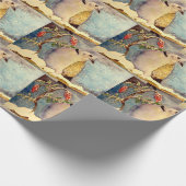 Taubenpapier Geschenkpapier (Ecke)