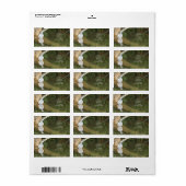 Taubenriegel Adressaufkleber (Vorne)