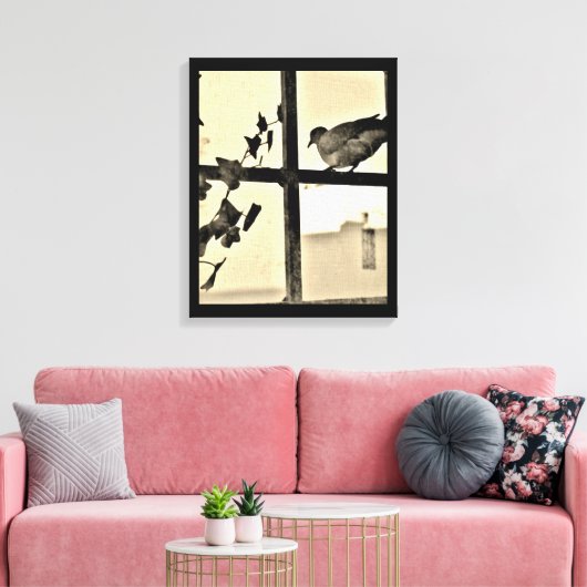 Taubenruhen Leinwanddruck (Insitu (Wohnzimmer))