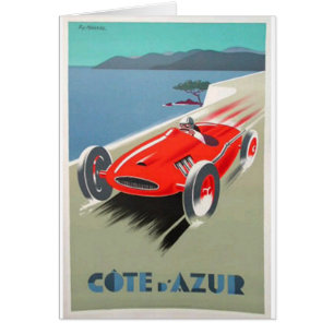 Taubenschlag azur Rot-Rennwagen