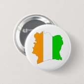 Taubenschlag Divoire Flaggen-Karte Größengleich Button (Vorne & Hinten)