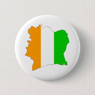 Taubenschlag Divoire Flaggen-Karte Größengleich Button