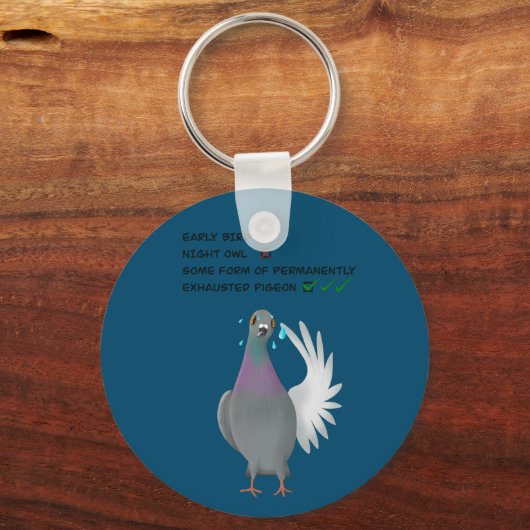 Taubenschlüssel Schlüsselanhänger (Vorderseite)