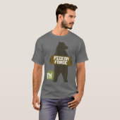 Taubenschmiede Tennessee Große, rauchige Berge T-Shirt (Vorne ganz)