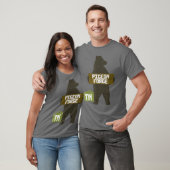 Taubenschmiede Tennessee Große, rauchige Berge T-Shirt (Unisex)