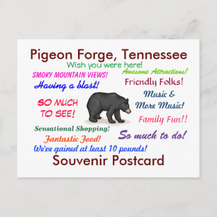 Taubenschmiede, Tennessee Postkarte
