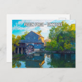 Taubenschmiede - Tennessee Postkarte (Vorne/Hinten)