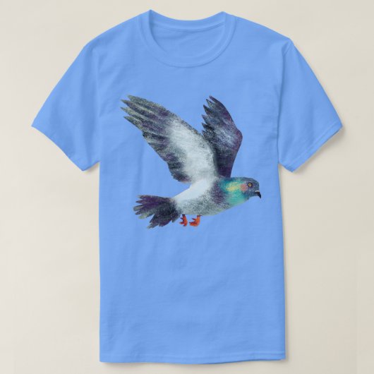Taubenvogel 26 T-Shirt (Design vorne)