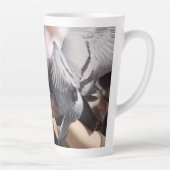 Taubenvögel farbenfrohe Flügel Foto für Vogelliebh Milchtasse (Rechts)