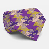Taubenvögel Muster Tesselung 4 NT Krawatte (Gerollt)