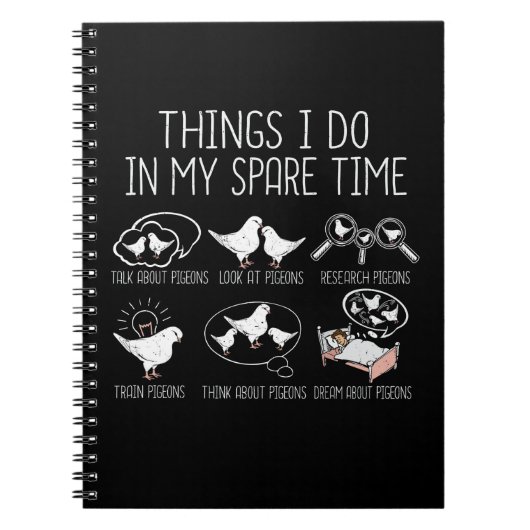 Taubenzucht Racing Gift Men King Pigeon Notizblock (Vorderseite)