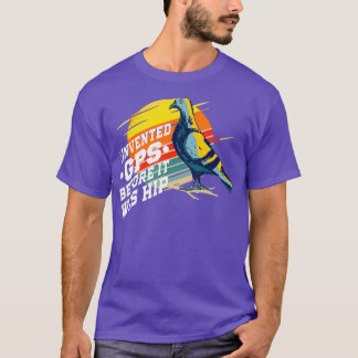 Taubenzüchter Zucht Brieftauben GPS Taube T-Shirt