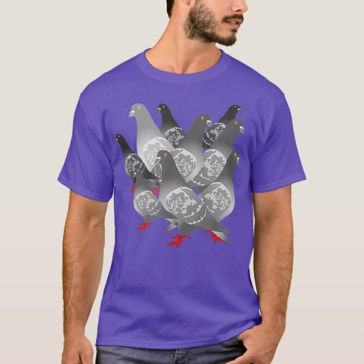 Taubenzuchttaubenzucht T-Shirt (Vorderseite)
