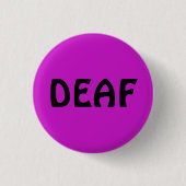 Taubes Button (Vorderseite)