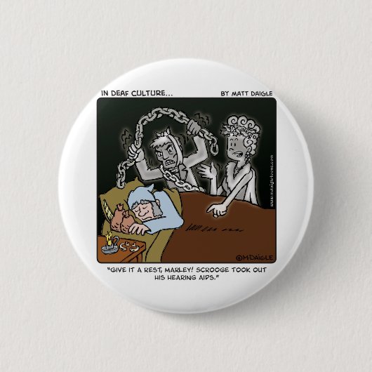 Taubes Scrooge Button (Vorderseite)