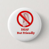 taubes Zeichen Button (Vorderseite)