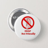 taubes Zeichen Button (Vorne & Hinten)