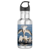 Tauchanfänge Edelstahlflasche (Vorderseite)