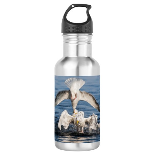 Tauchanfänge Edelstahlflasche (Vorderseite)