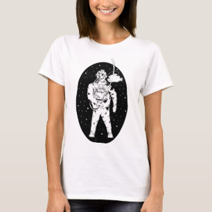 Tauchanzug im Vintage-Stil T-Shirt