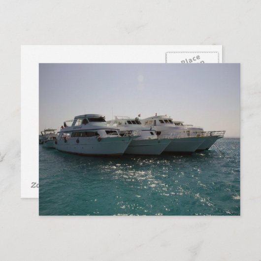 Tauchboote Postkarte (Vorne/Hinten)