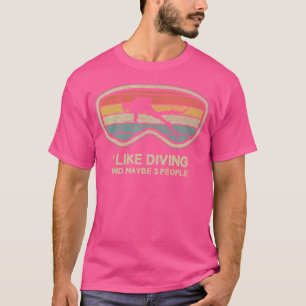 Tauchbrillen, die ich gerne tauchen T-Shirt