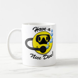 Tauche einen schönen Tauchgang Scuba Diving Origin Kaffeetasse