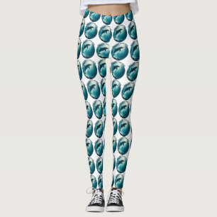 Tauche tief, lebe frei Delfin Leggings