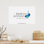 Tauchen als Traumposter Poster (Küche)