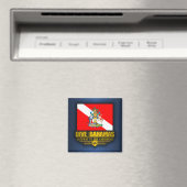 Tauchen auf den Bahamas 2 Magnet (In Situ (Geschirrspüler))