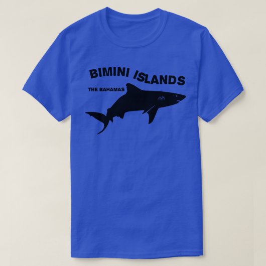 Tauchen auf den Bimini-Inseln Die Bahamas T-Shirt (Design vorne)