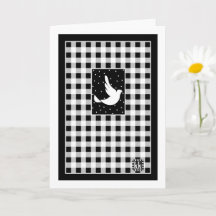 Tauchen auf Snowy Sky Grußkarte