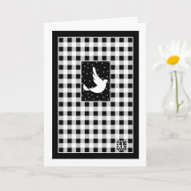 Tauchen auf Snowy Sky Grußkarte