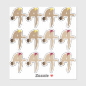 Tauchen Aufkleber (Blatt)